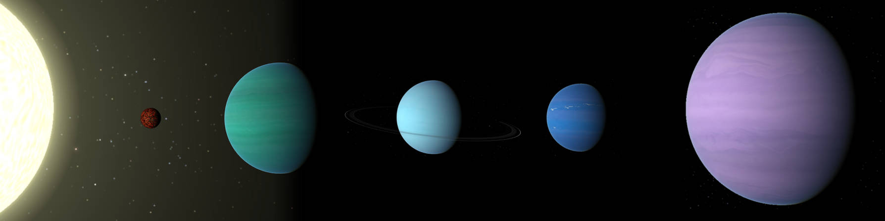 55 Cancri A System Portrait by zELARiO on DeviantArt