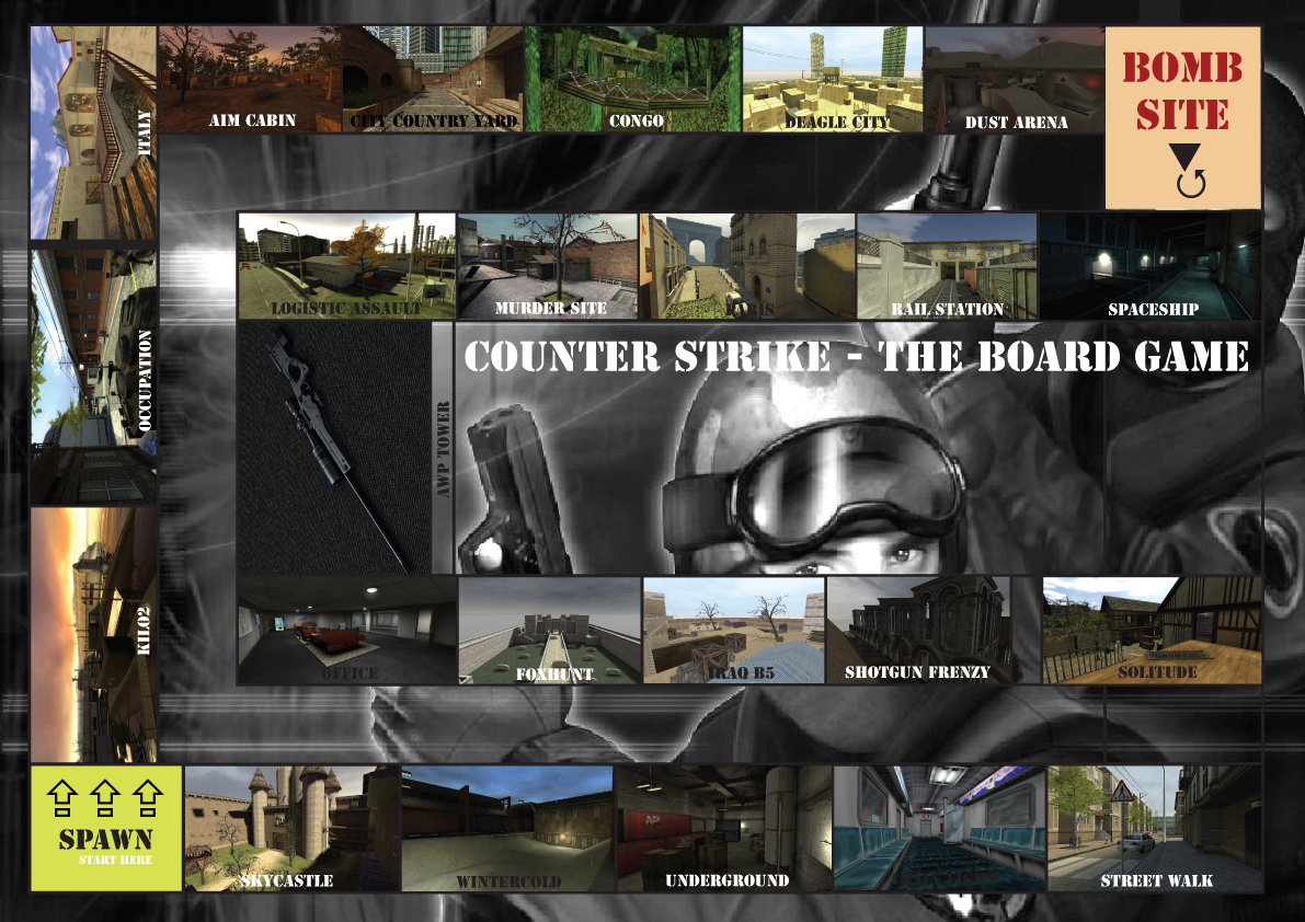 Counter Strike The Board Game