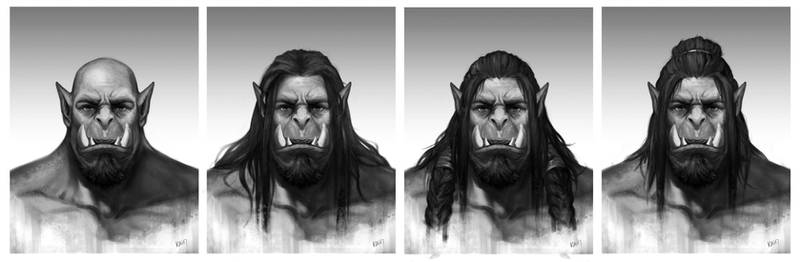 Durotan In Modern Life-Series Of Haircuts