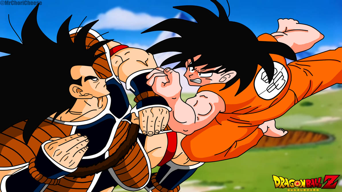 Goku VS Raditz - Dragon Ball Z - By MrChoriCheese by MrChoriCheese on ...