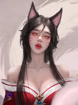 Ahri fanart