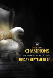 WWE Night of Champions Custom Poster