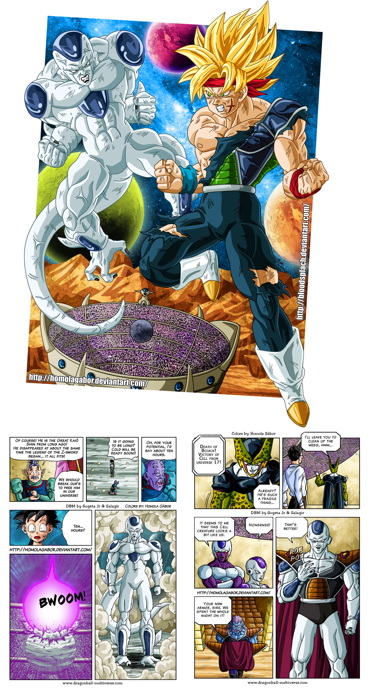 DragonBall Multiverse - King Cold Form6 by HomolaGabor on