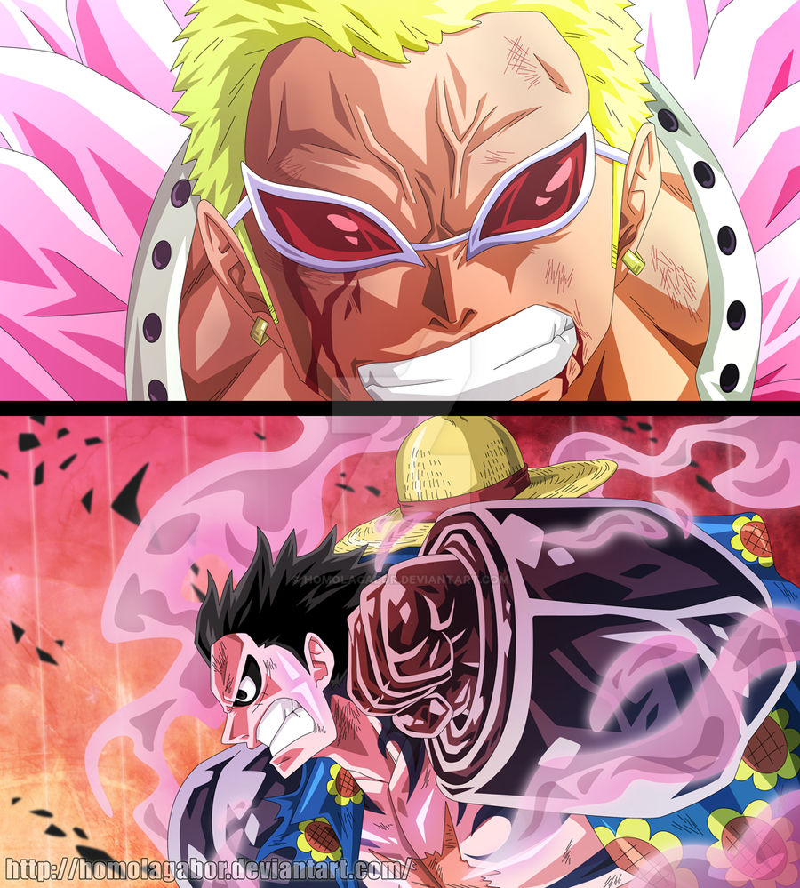 One Piece Ch 784 - Luffy vs Doflamingo