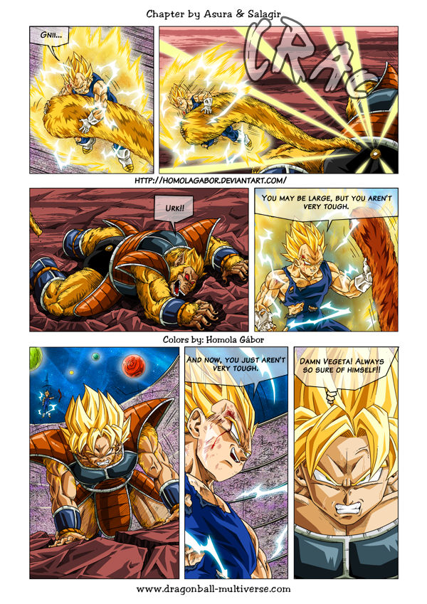 coloreo de pagina 529 de dragon ball multiverse by YOSHIONANDAYAPA on  DeviantArt