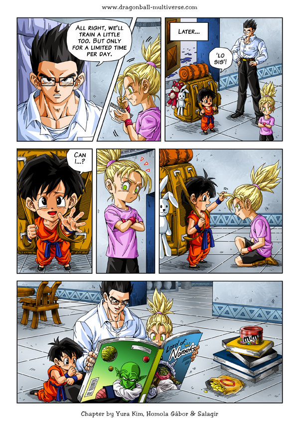 Dragon Ball Multiverse: Pan meets Xeno Goku by The-James-Show on DeviantArt