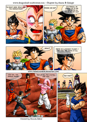 coloreo de pagina 525 de dragon ball multiverse by YOSHIONANDAYAPA on  DeviantArt