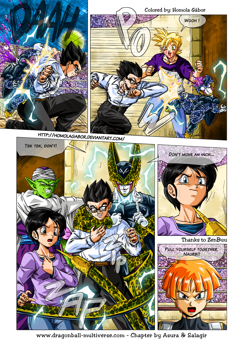 DBM page 1258 coloration by BK-81 on DeviantArt  Anime dragon ball super,  Anime dragon ball, Dragon ball image