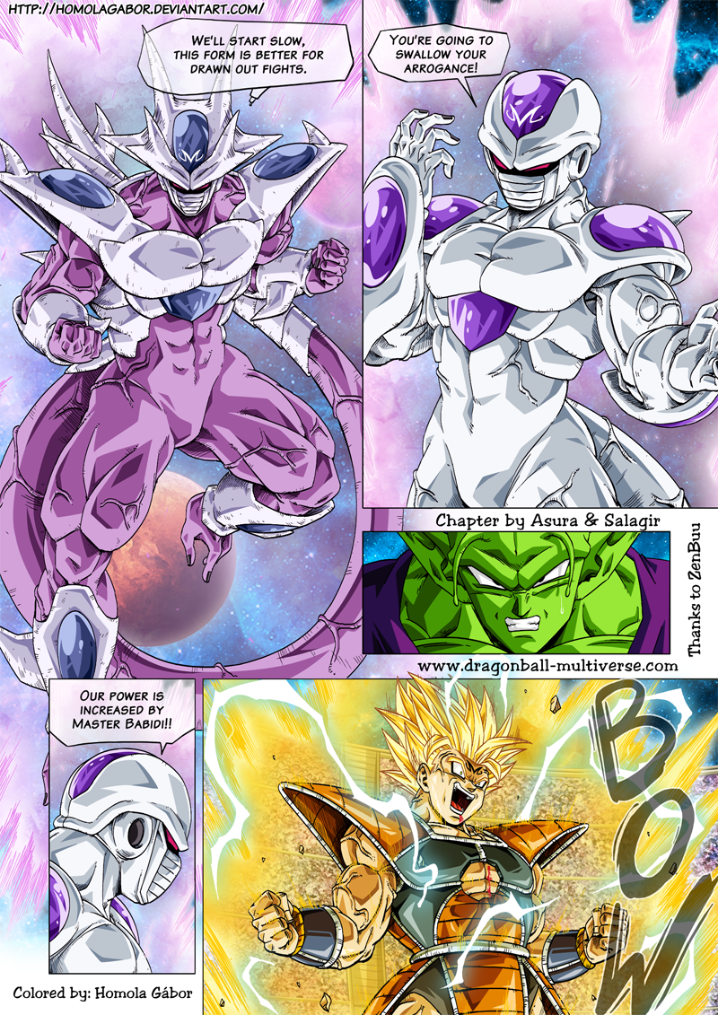 DBM page 1258 coloration by BK-81 on DeviantArt  Anime dragon ball super,  Anime dragon ball, Dragon ball image