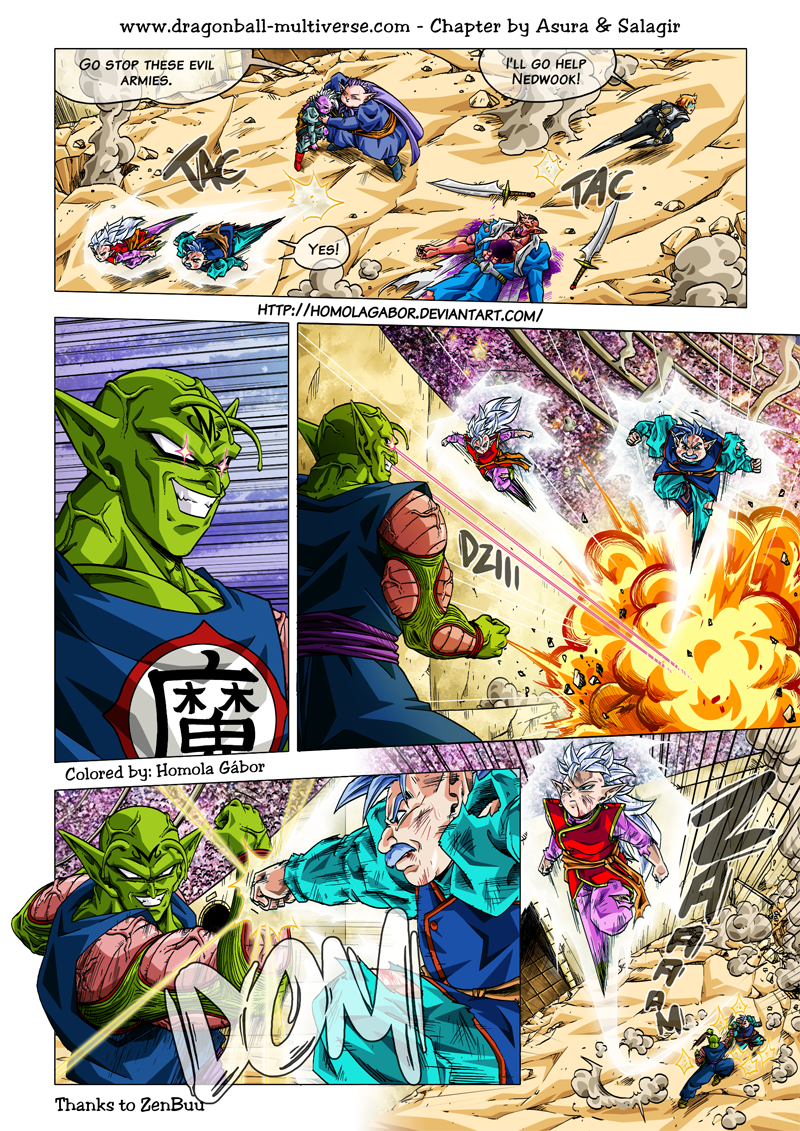 DBM- Goku VS Cell page 01 by DBZwarrior on DeviantArt