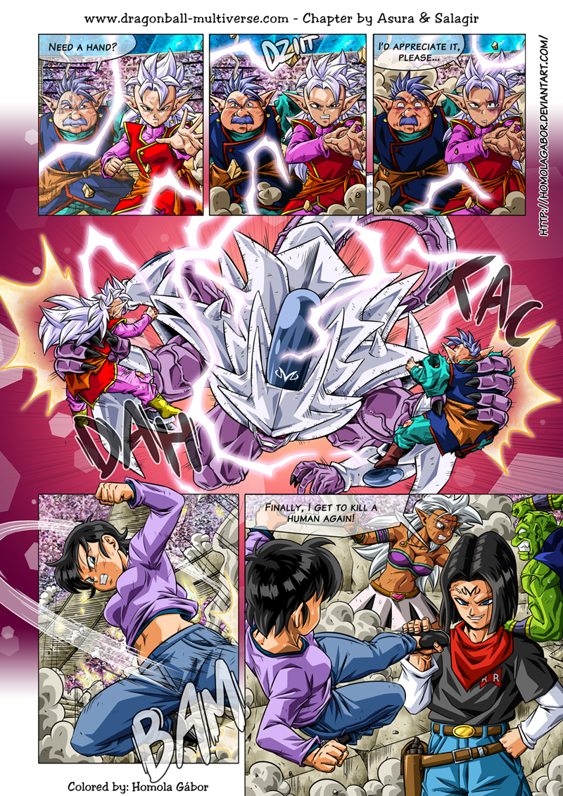 DBM page 1258 coloration by BK-81 on DeviantArt  Anime dragon ball super,  Anime dragon ball, Dragon ball image