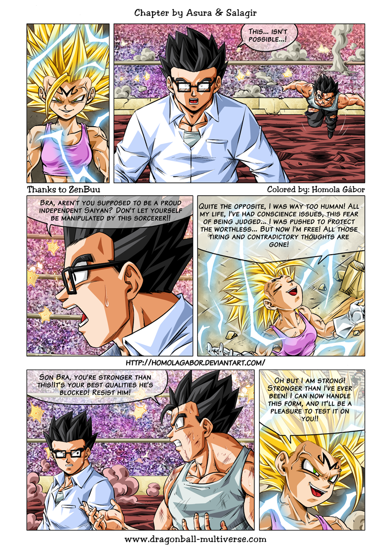 Universe 16: Son Bra's little problem - Chapter 54, Page 1231 - DBMultiverse