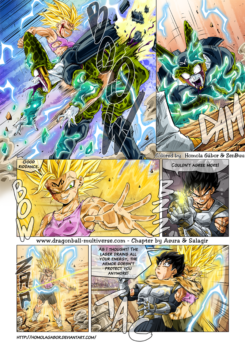 DBMultiverse is a dojinshi about Dragon Ball by fans - not for profit  MULTIVERSE 88 - Bu VS IL MULTIVERSO Drawing: Asura Color cover: Alo Im Jay  Help: Vequito Script: Salagir - iFunny Brazil