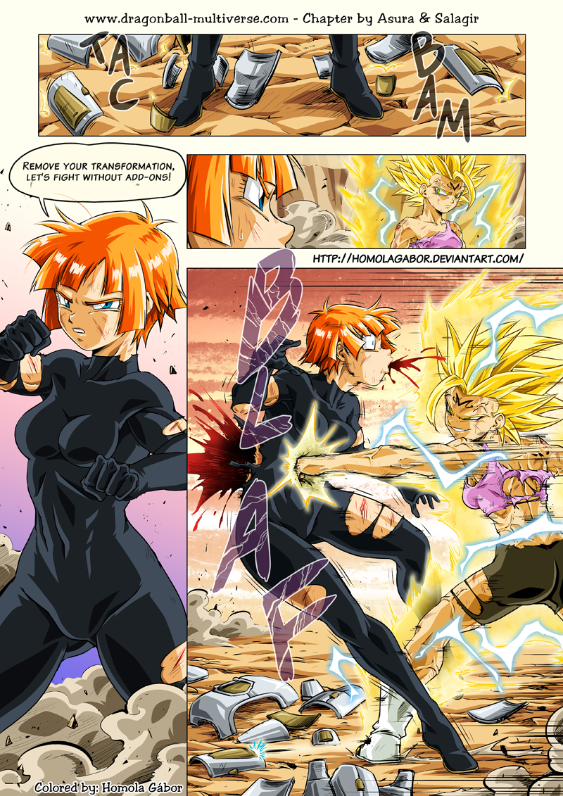 DBM page 1258 coloration by BK-81 on DeviantArt  Anime dragon ball super,  Anime dragon ball, Dragon ball image