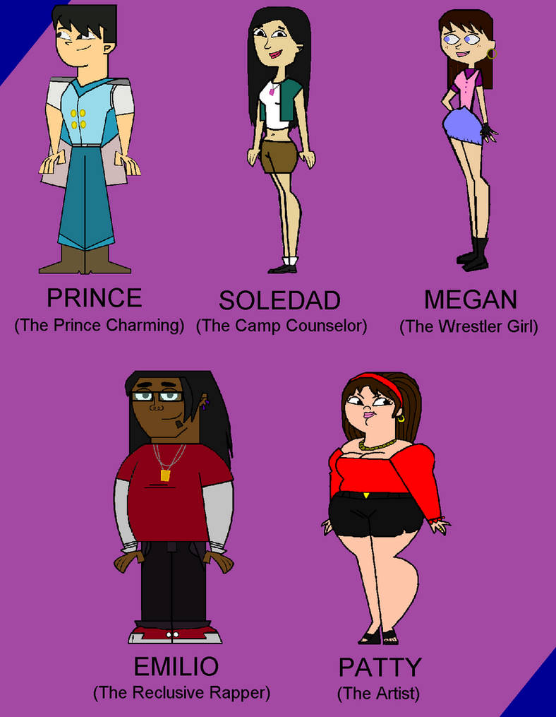 Total Drama My 5 Ocs By BigScuzzleMok On DeviantArt total-drama-my-5-ocs-by-bigscuzzlemok-on-deviantart