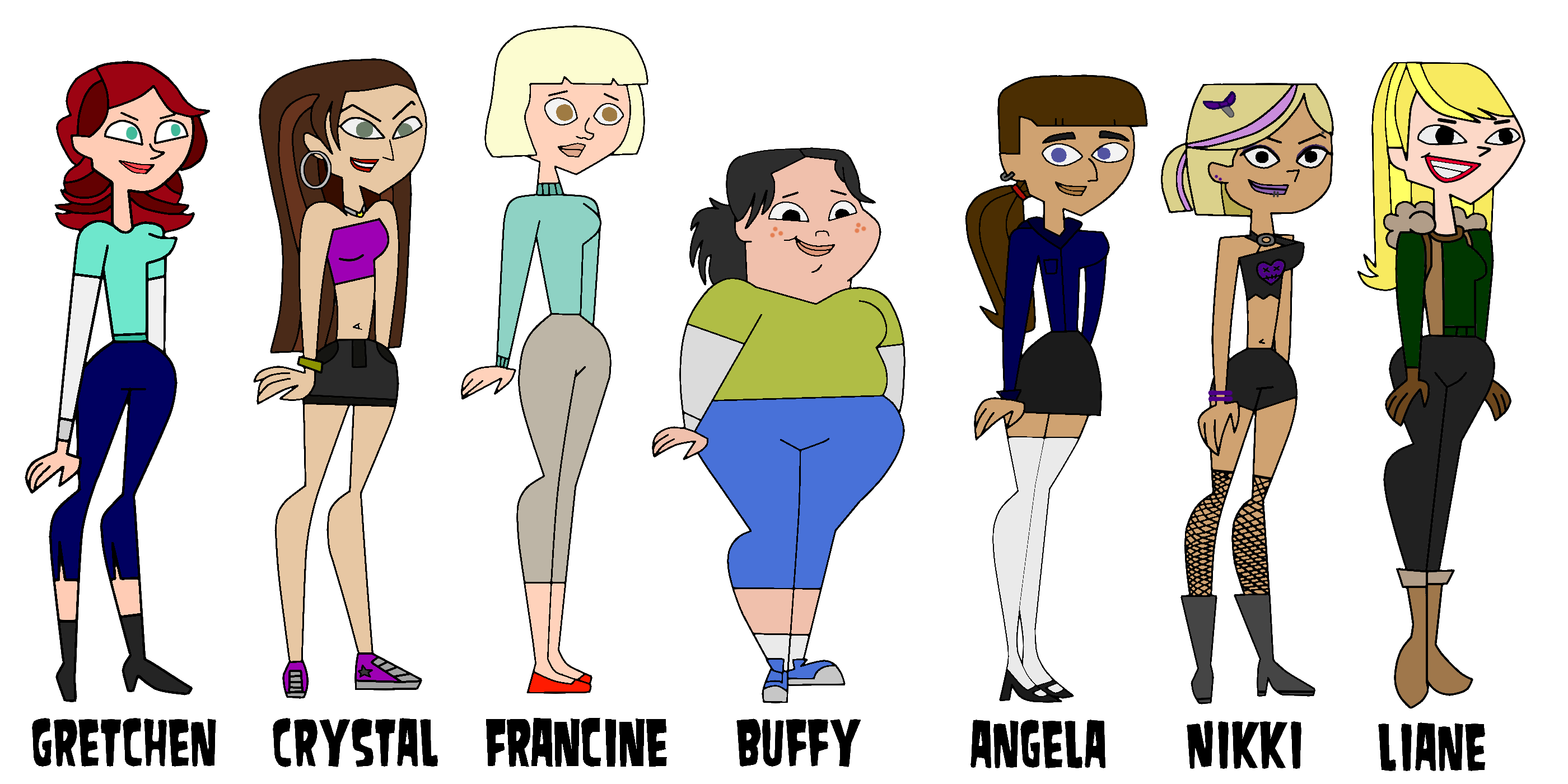 Total Drama Island My Way Cast by ds5799 on DeviantArt