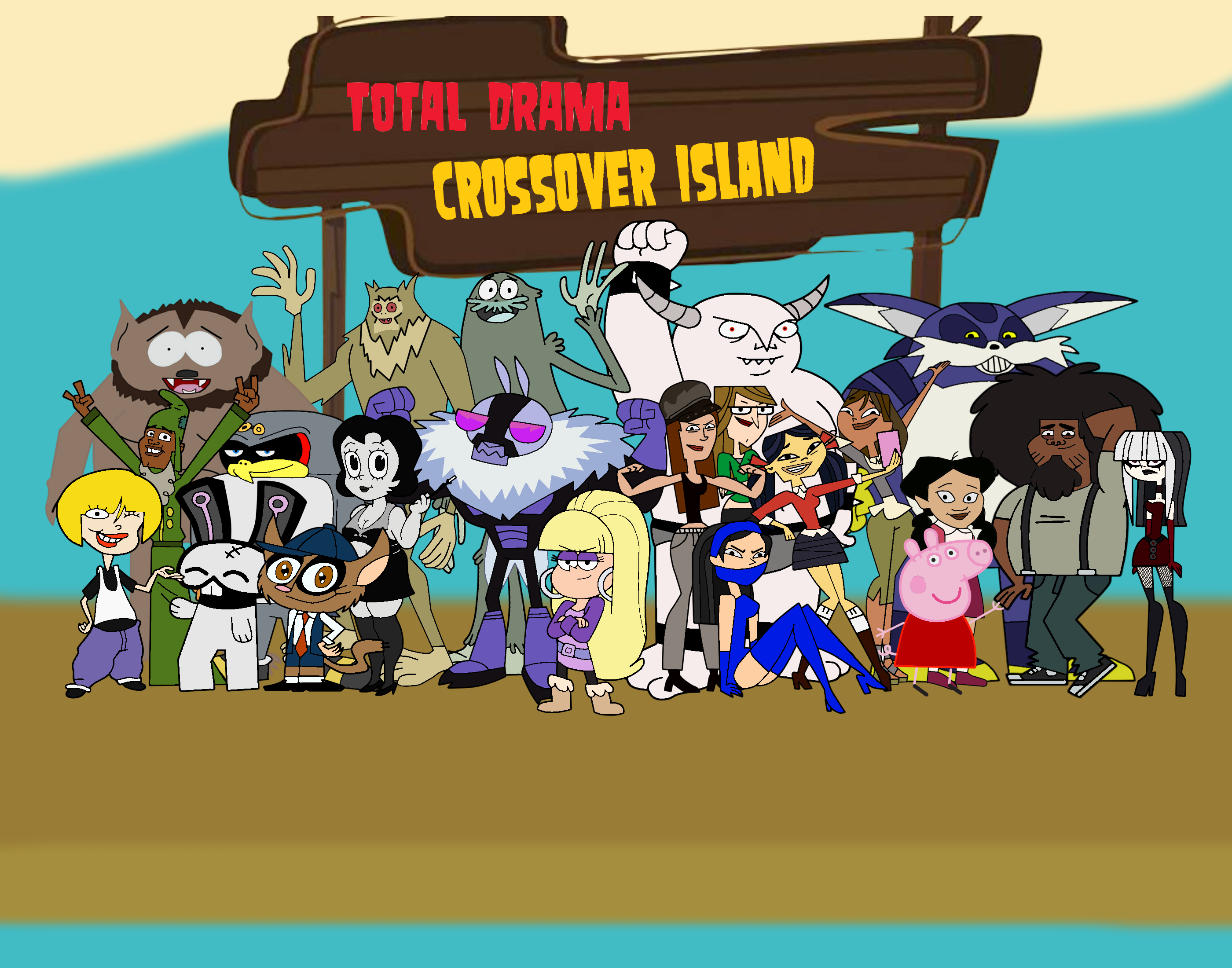 Total Drama: Crossover Island - Cast by YonathanLagrutta on DeviantArt