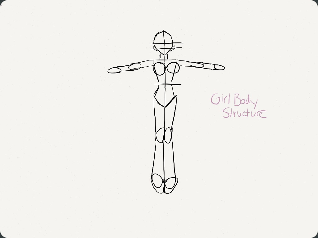 Female body base Sketch by forceknight on DeviantArt