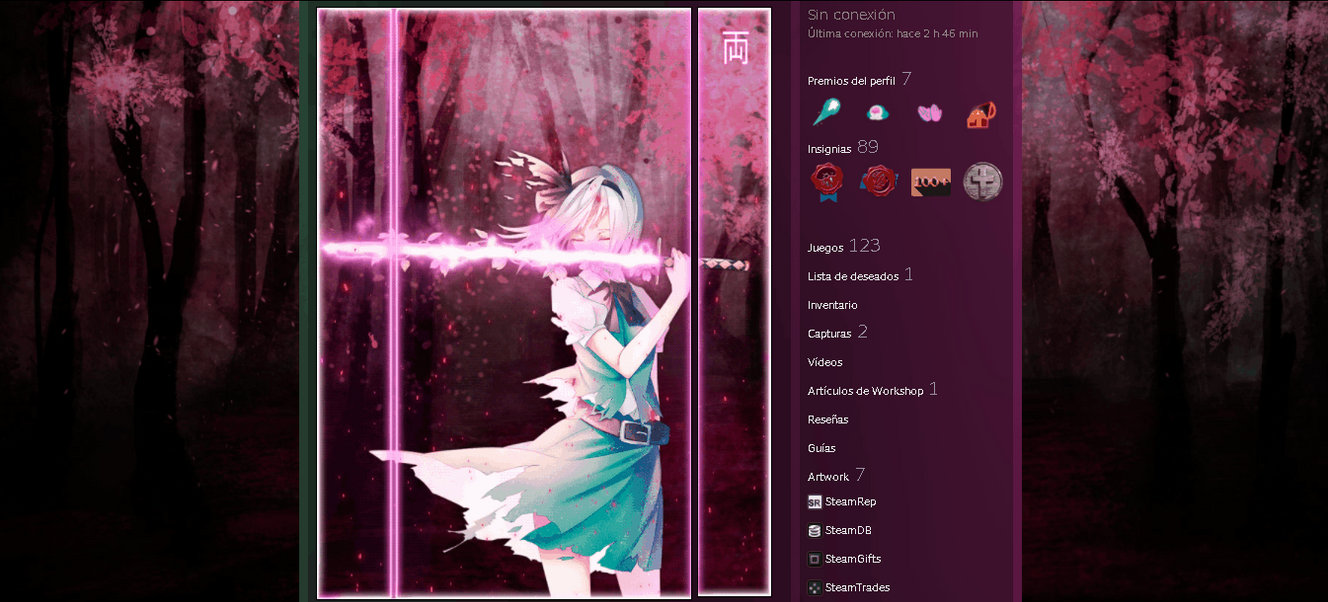 any light pink profile backgrounds? :: Steam Discussions