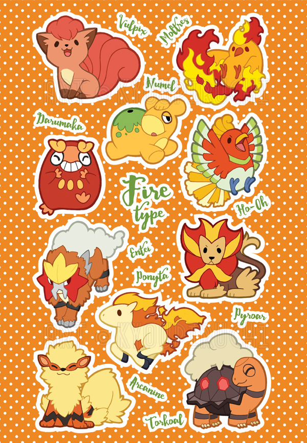 Normal Fire Type Fire Type Pokemon by miaow on DeviantArt