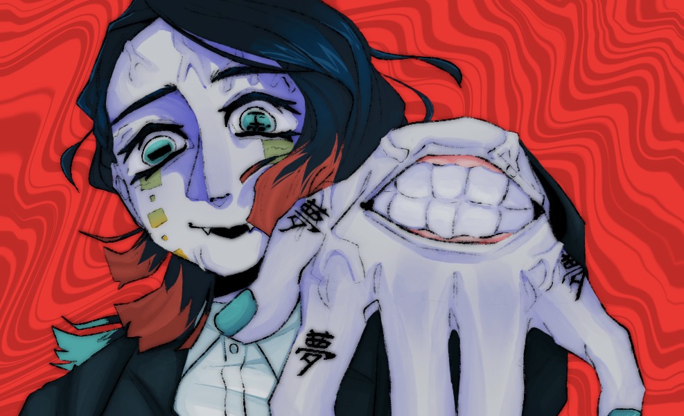 Enmu From Demon Slayer By Frappefox On Deviantart