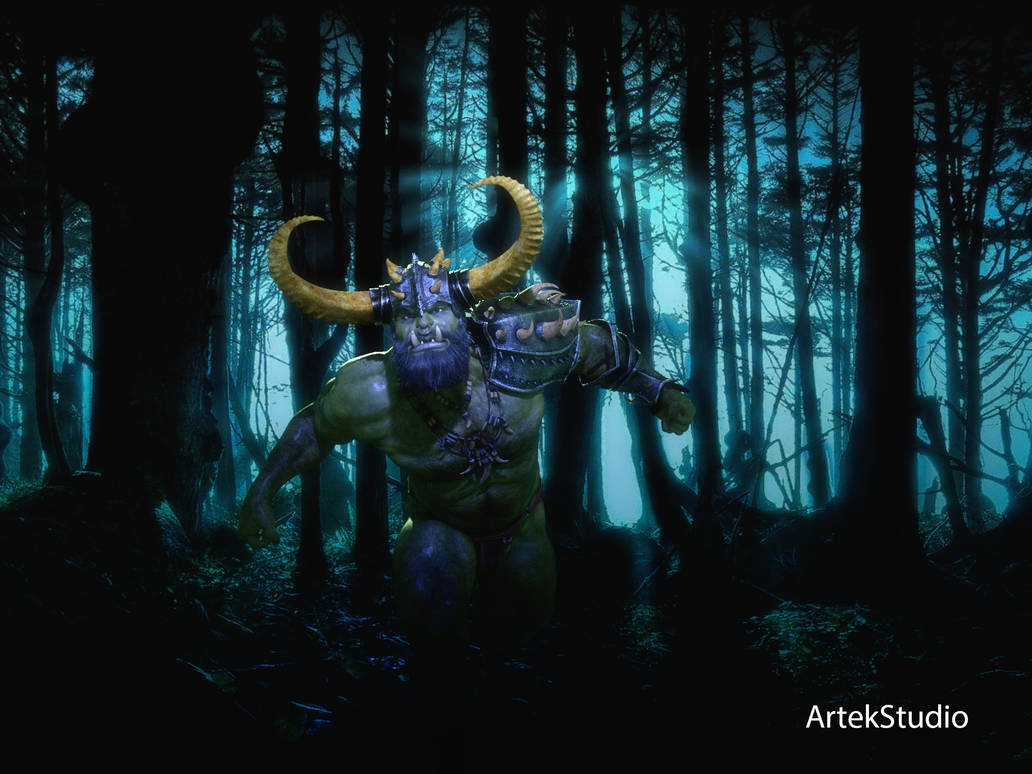Orc in Rage by ArtekStudio on DeviantArt