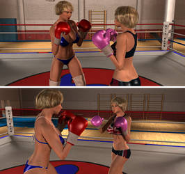 A British Spar: Valerie vs Nadia