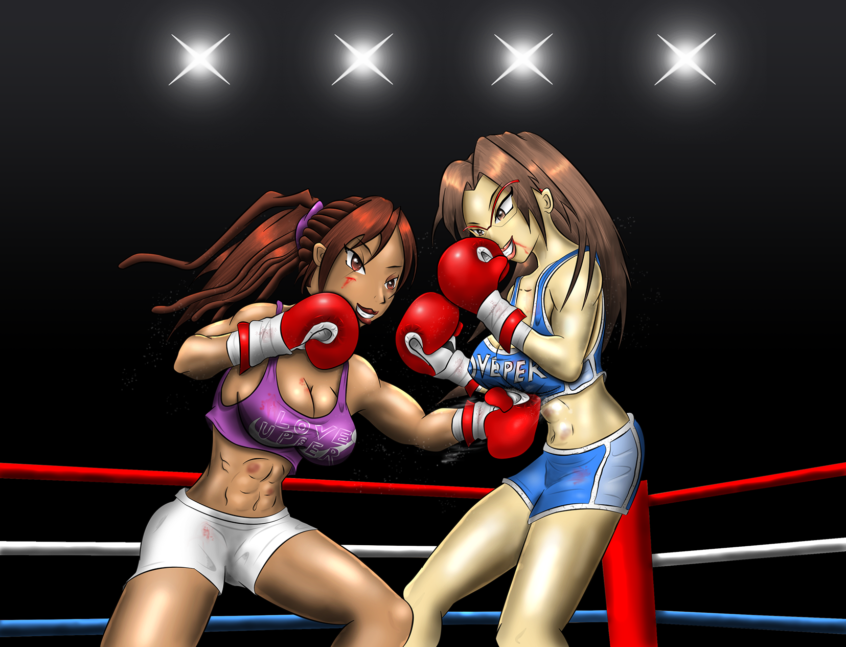 Love Upper Janice Vs Reiko By IzunaOtoshi On DeviantArt 