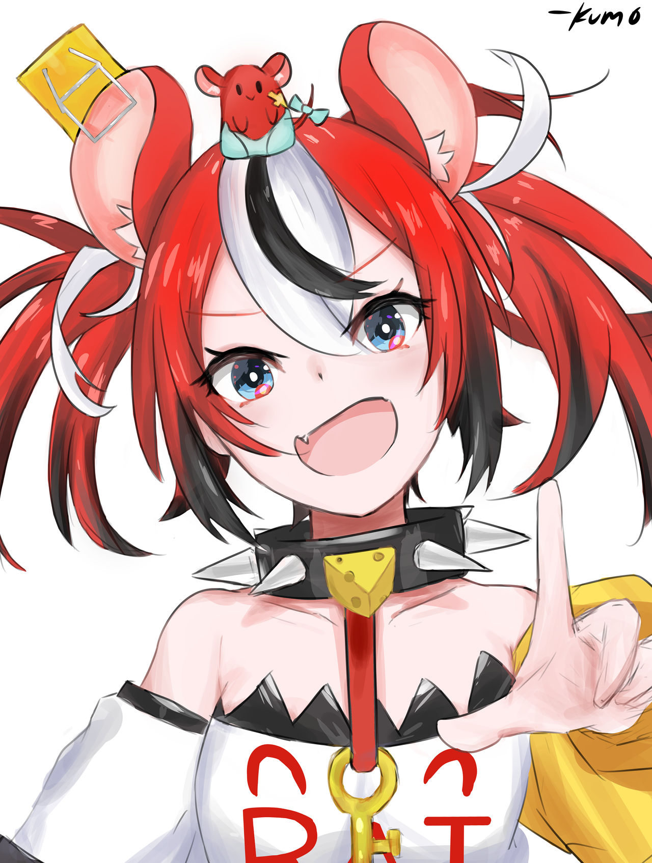 Hakos Baelz by kumoo42 on DeviantArt