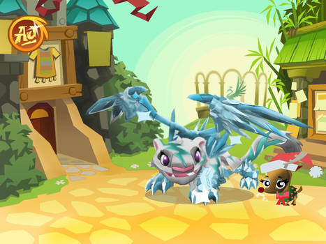 Burn and Dodge edit on a Animaljam picture i found