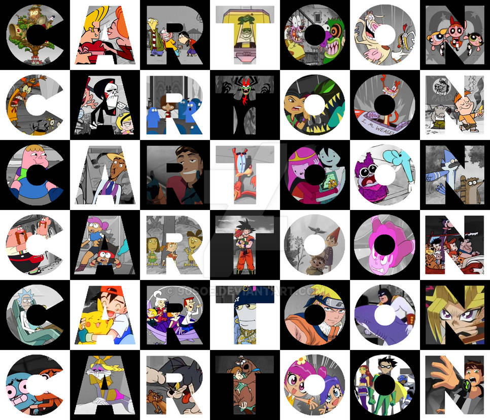 Cartoon Network Collage by 90sOE on DeviantArt