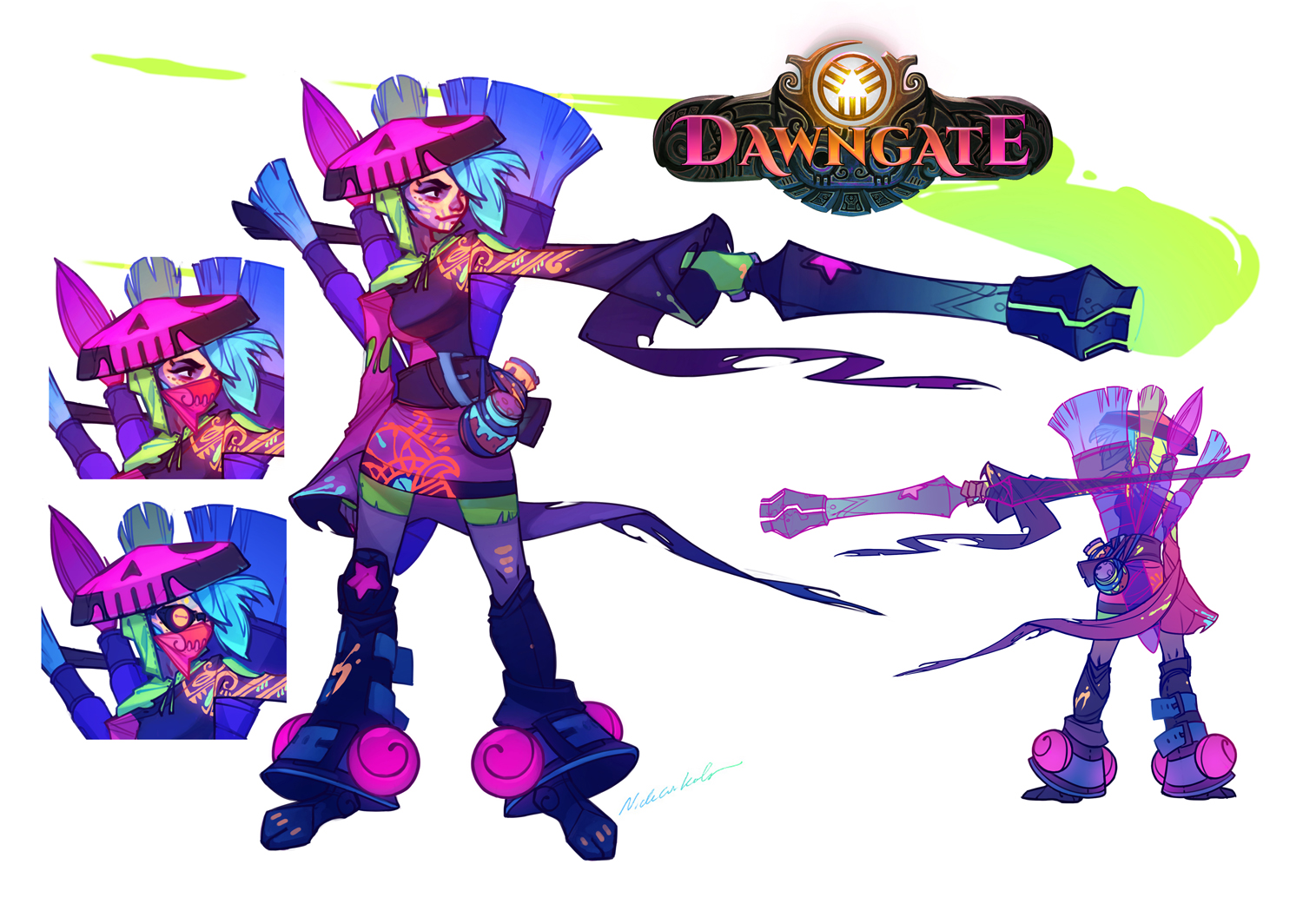 Dawngate Skin - GRAFFITI ZERI!
