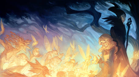 The Curse of Maleficent - Full Wraparound Cover