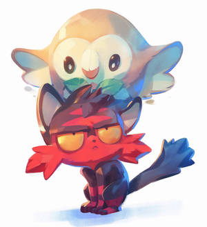 Rowlet and Litten