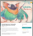 Watercolor Tutorial w/ MaxPacks on the iPad Pro! by nicholaskole
