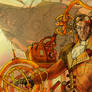 Steampunk Airship Pilot -Det.-