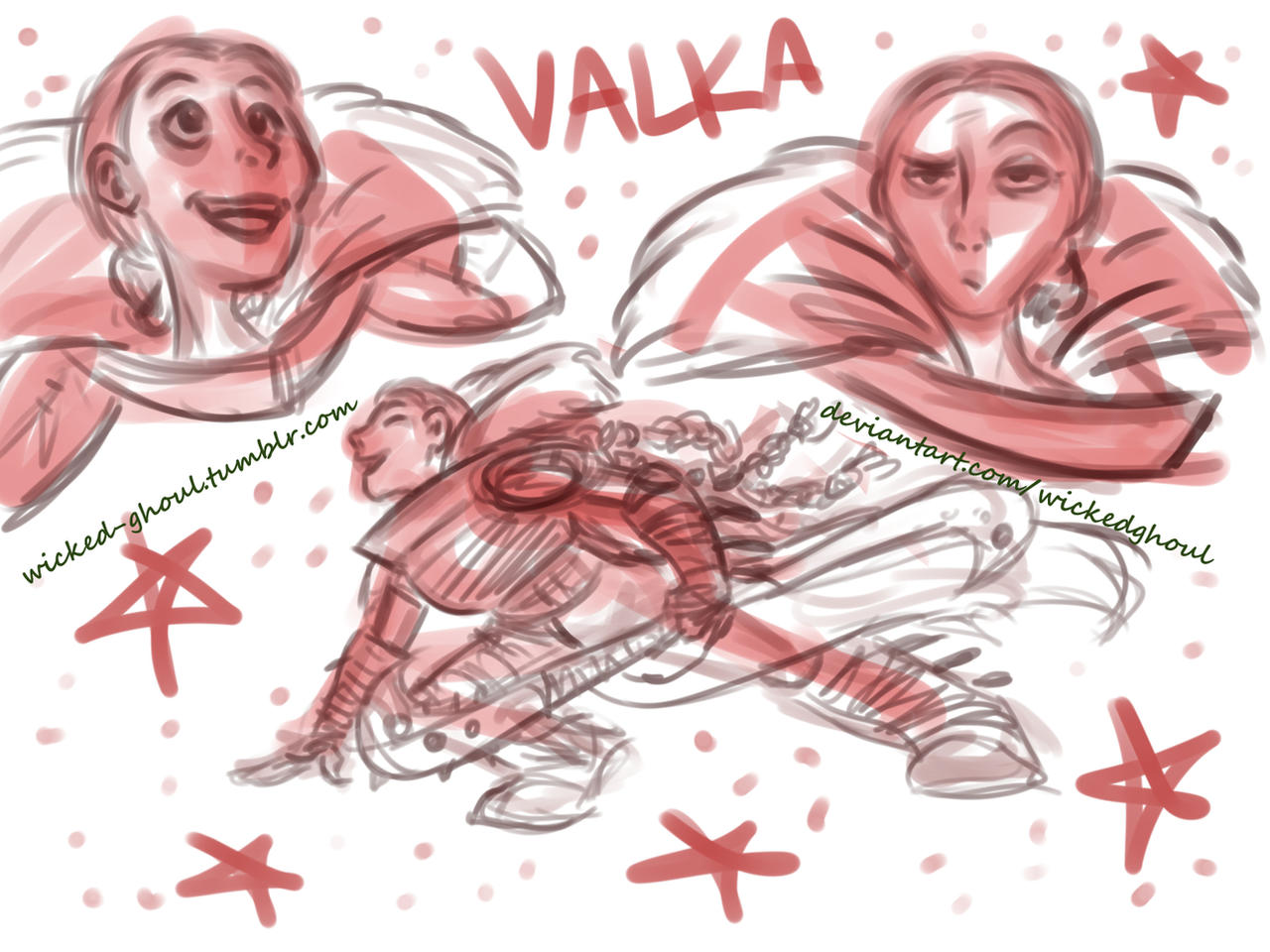 VALKA sketches