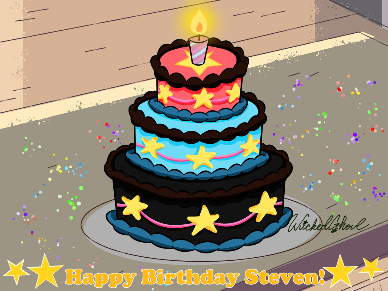 Steven Universe's Birthday Cake