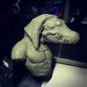 Sobek bust