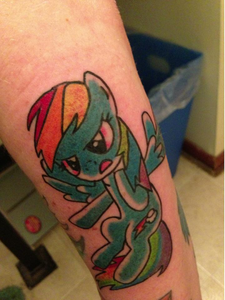 MLP: Rainbow Dash Tattoo