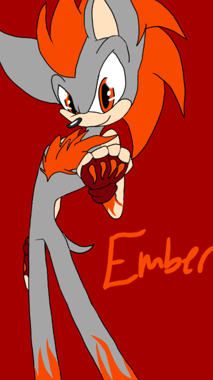 Ember the hedgehog (gift)