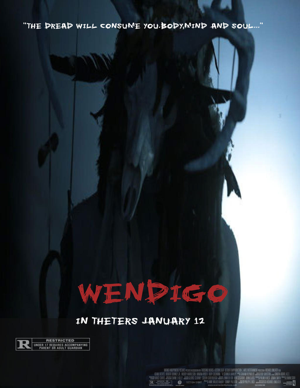 Custom Wendigo Movie Poster By Cursedironfist7 On DeviantArt custom-wendigo-movie-poster-by-cursedironfist7-on-deviantart