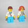 Two LEGO Doctors Scrub Pants