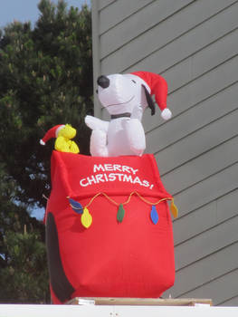 Snoopy and Woodstock Merry Christmas