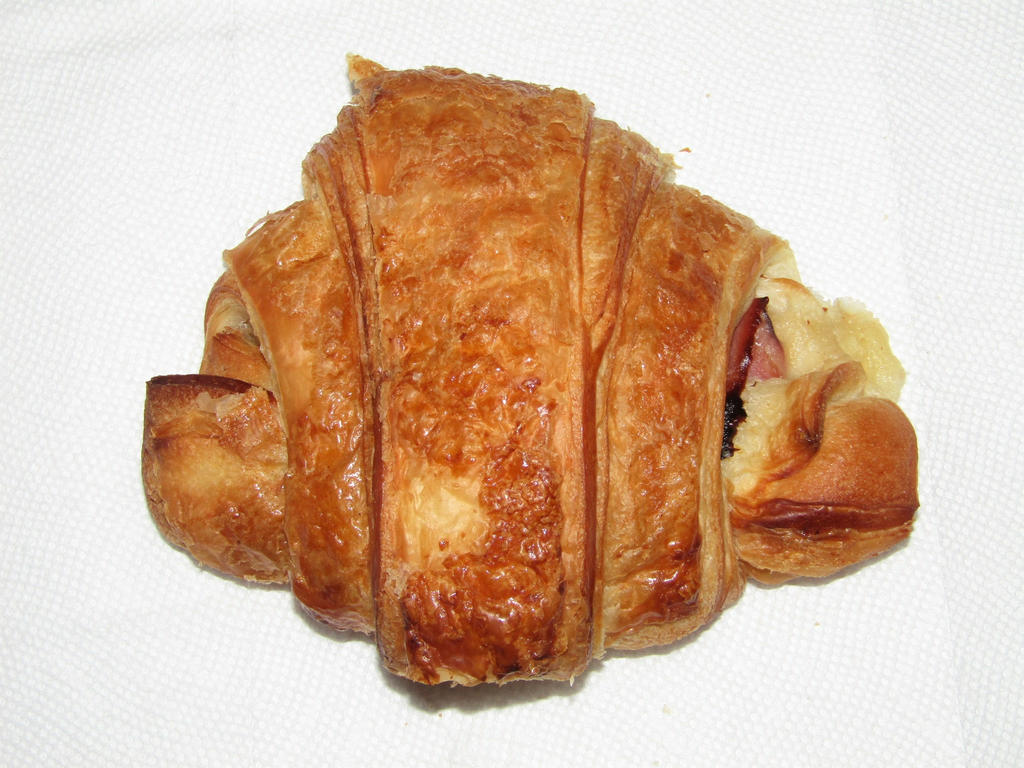 Boudin Bakery Ham and Cheese Croissant by WLART12 on DeviantArt