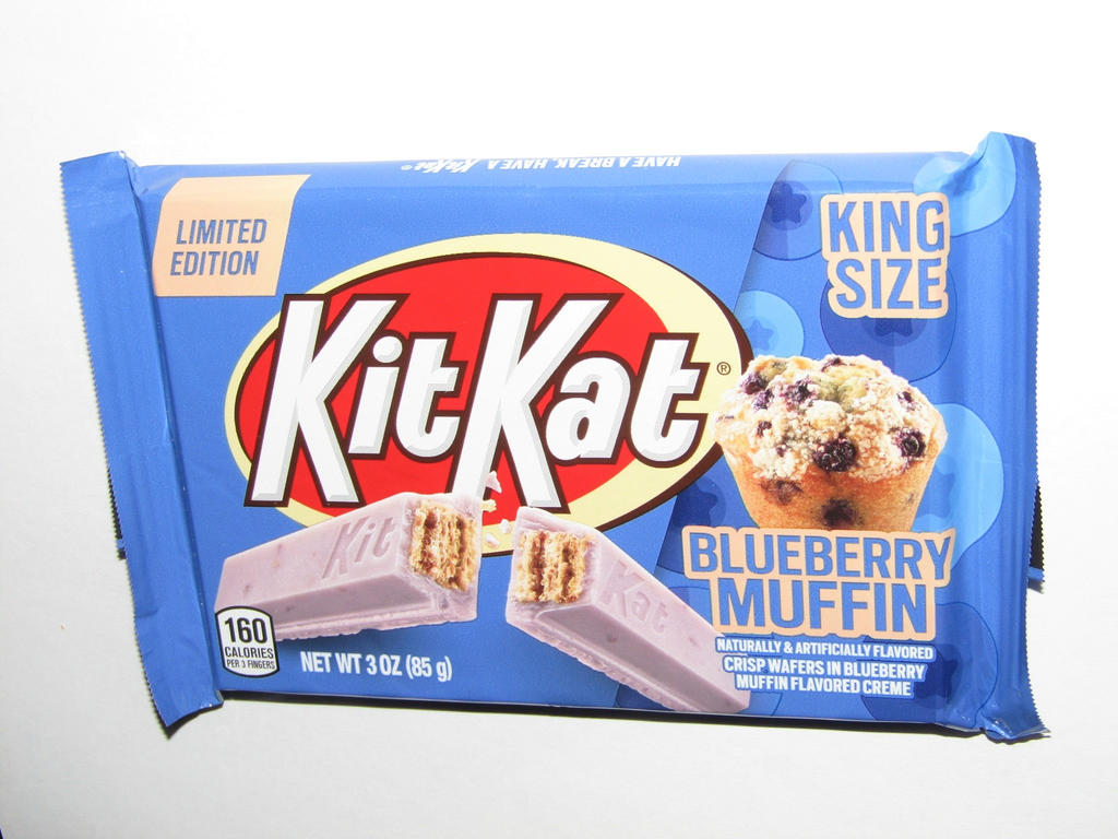 Blueberry Muffin Kit Kat Candy Bar