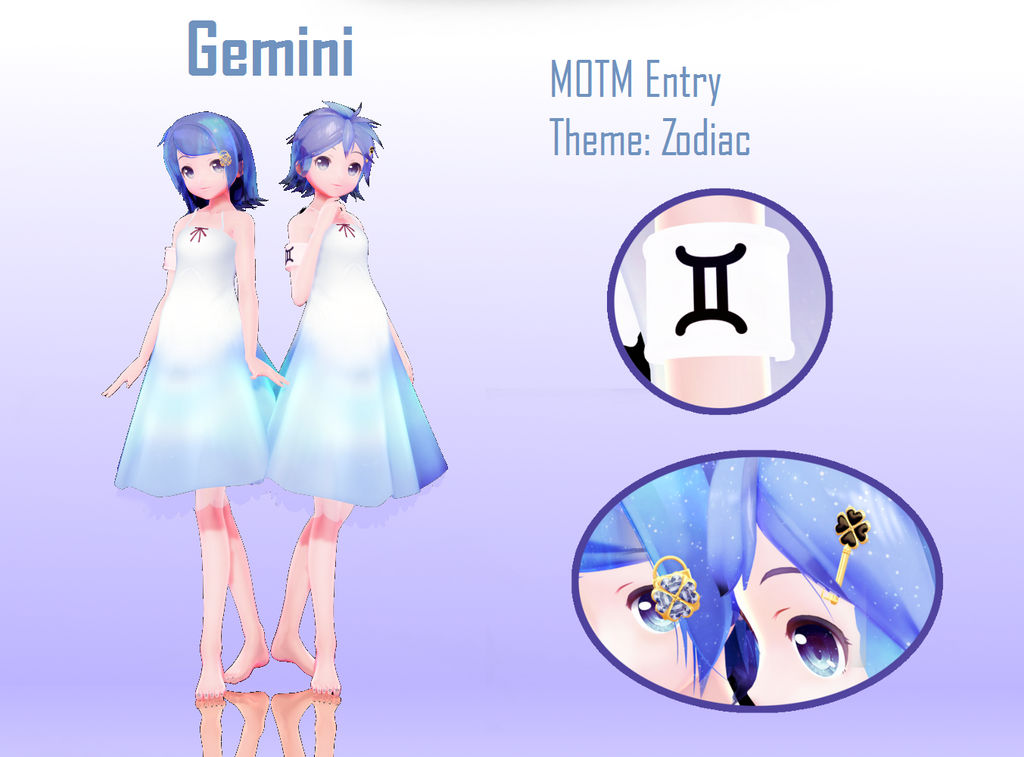 [MMD] ~MOTME - Gemini~