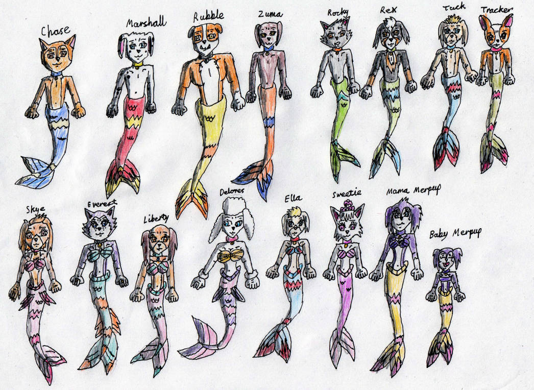 Merb Puppet The Merpups (Gift Edition) by PSX-Fire on DeviantArt