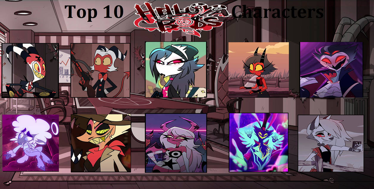 Helluva Boss Script My Top 10 Helluva Boss Characters by illegalscripts on DeviantArt