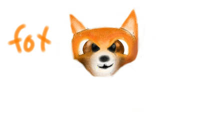 just a fox face